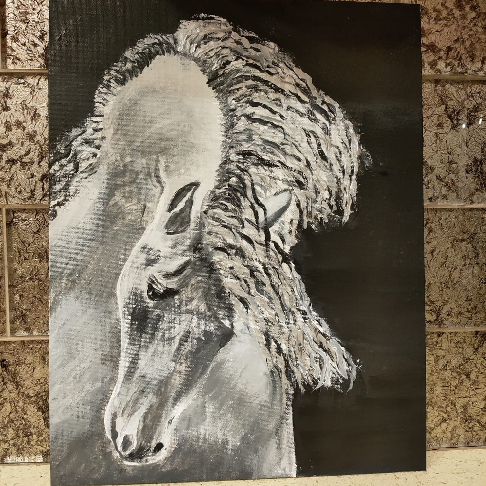 Wall Art Painting " Horse "